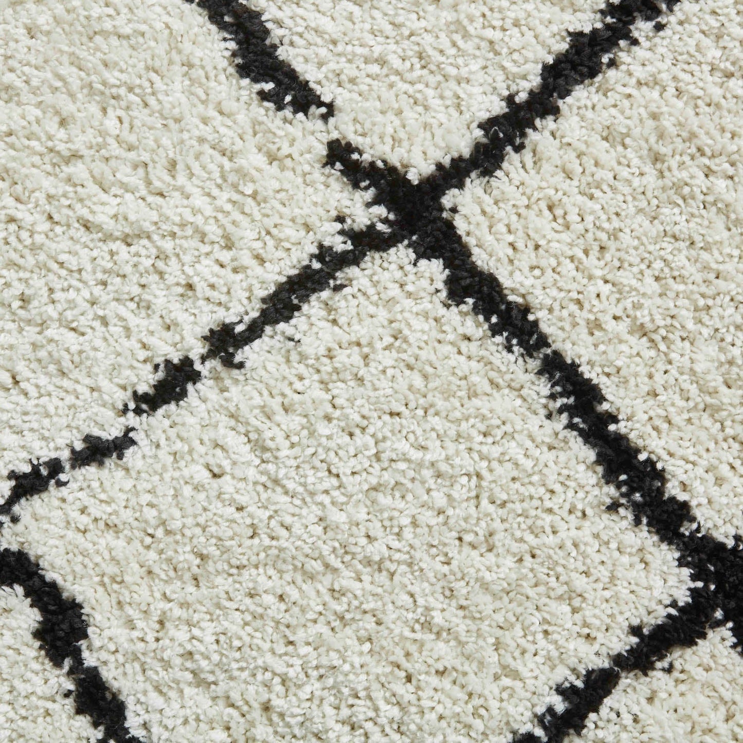 Scandi Berber G257 White/Black Rug