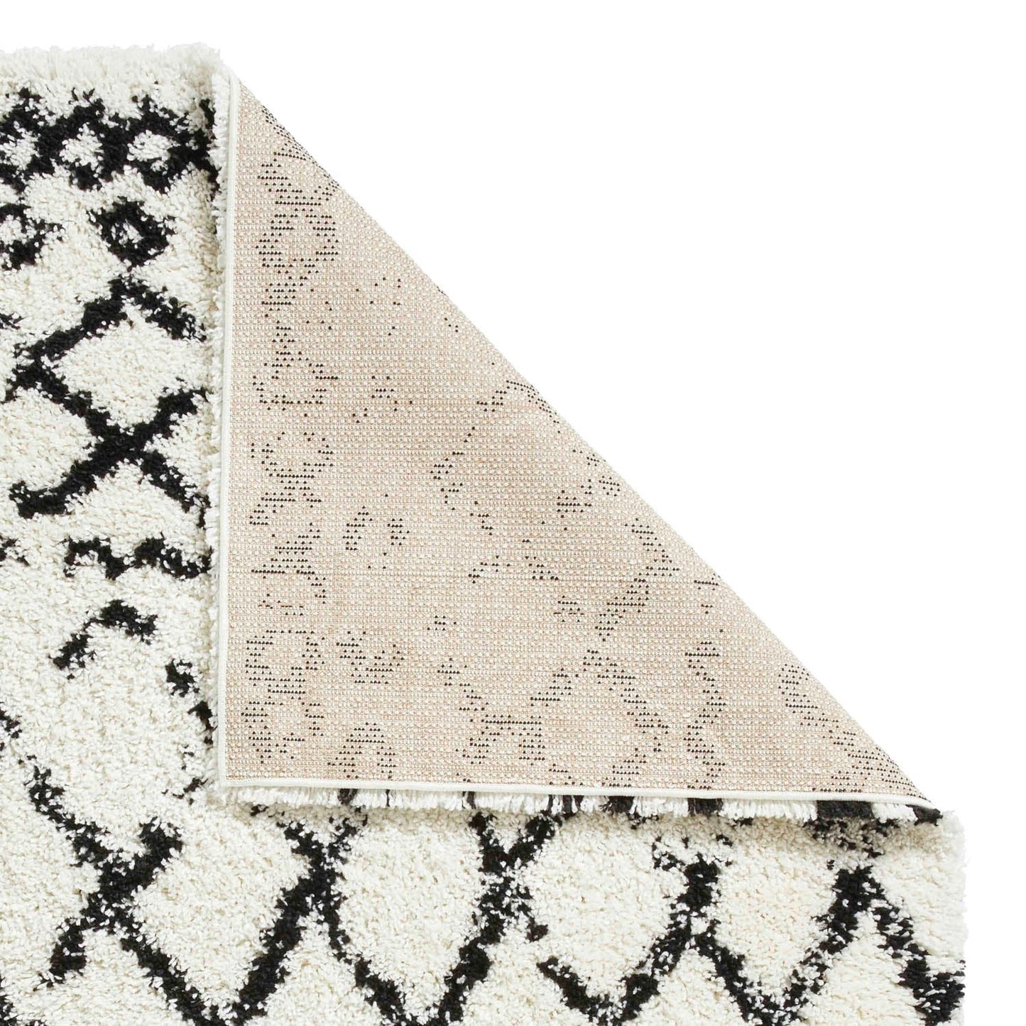 Scandi Berber G272 White/Black Rug