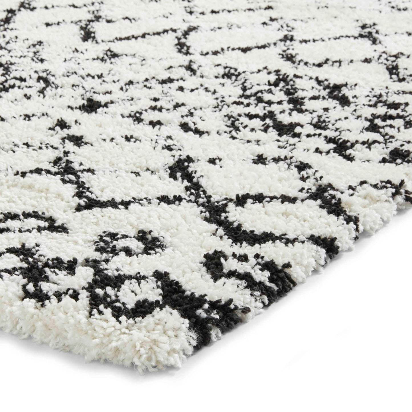 Scandi Berber G272 White/Black Rug