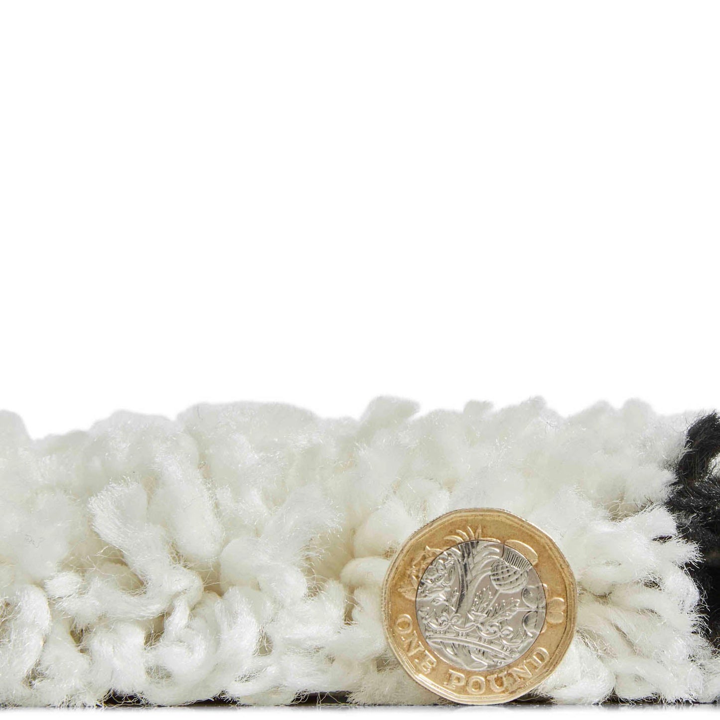 Scandi Berber G272 White/Black Rug