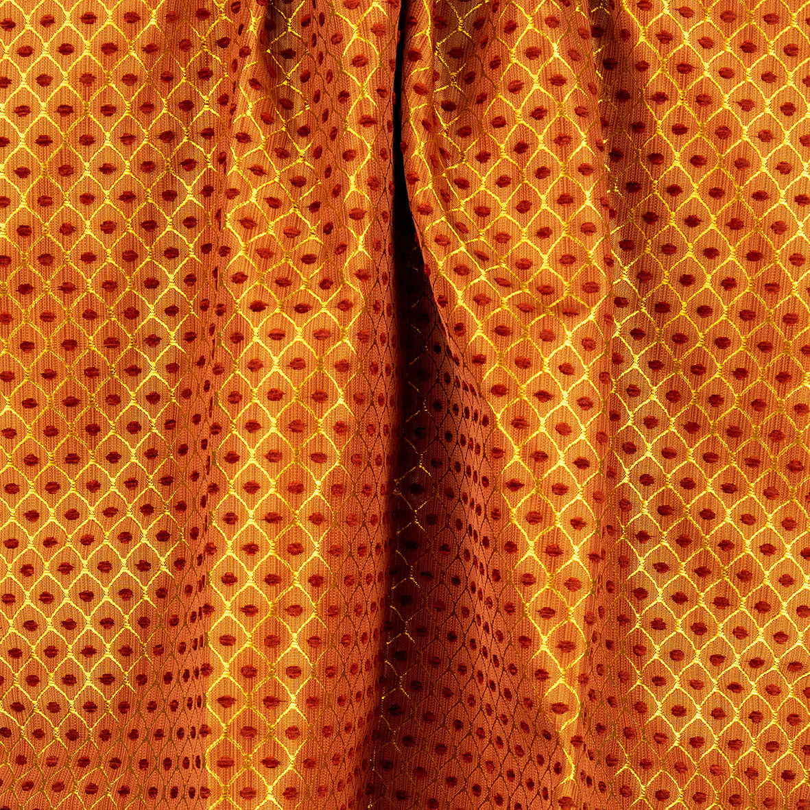 Sicily Terracotta Made to Measure Curtains