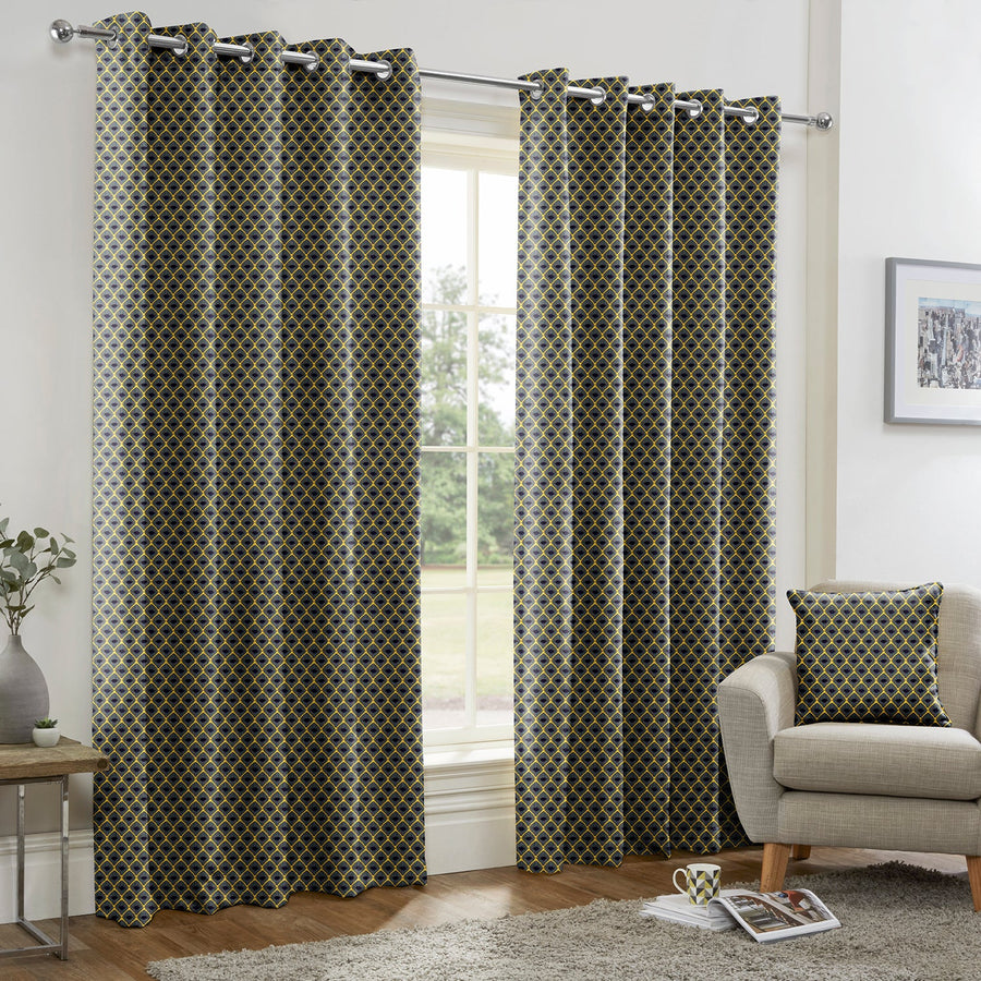 Sicily Blue Made to Measure Curtains