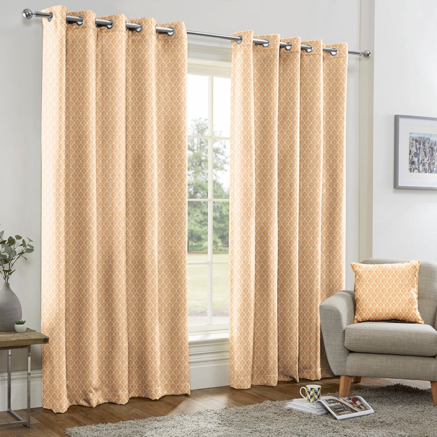 Sicily Mocha Made to Measure Curtains