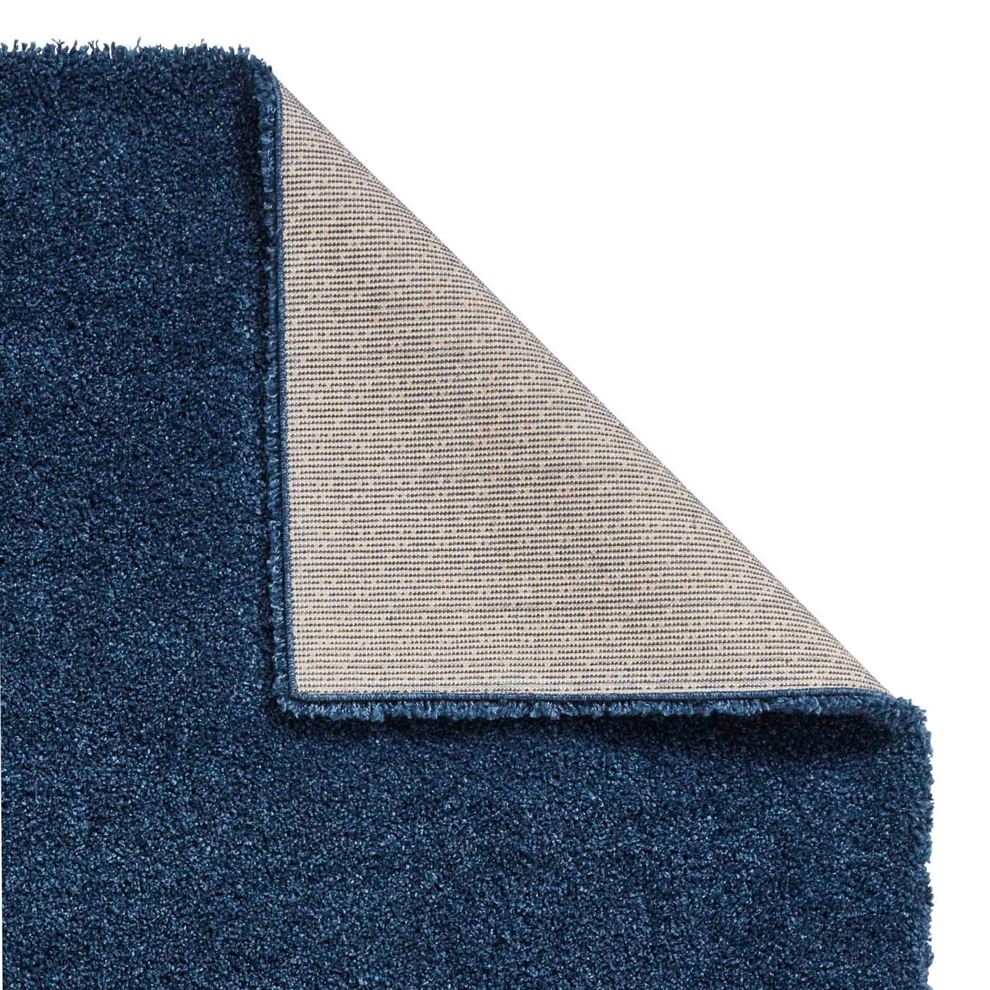 Sierra 9000 Dark Blue Shaggy Rug