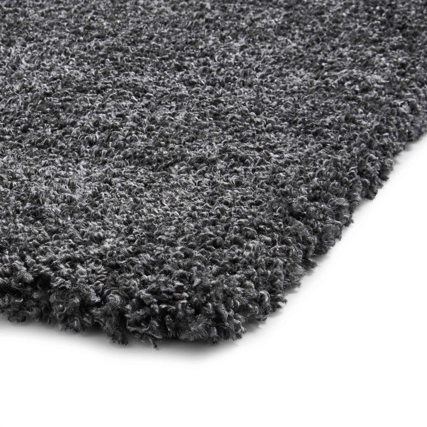 Sierra 9000 Dark Grey Shaggy Rug