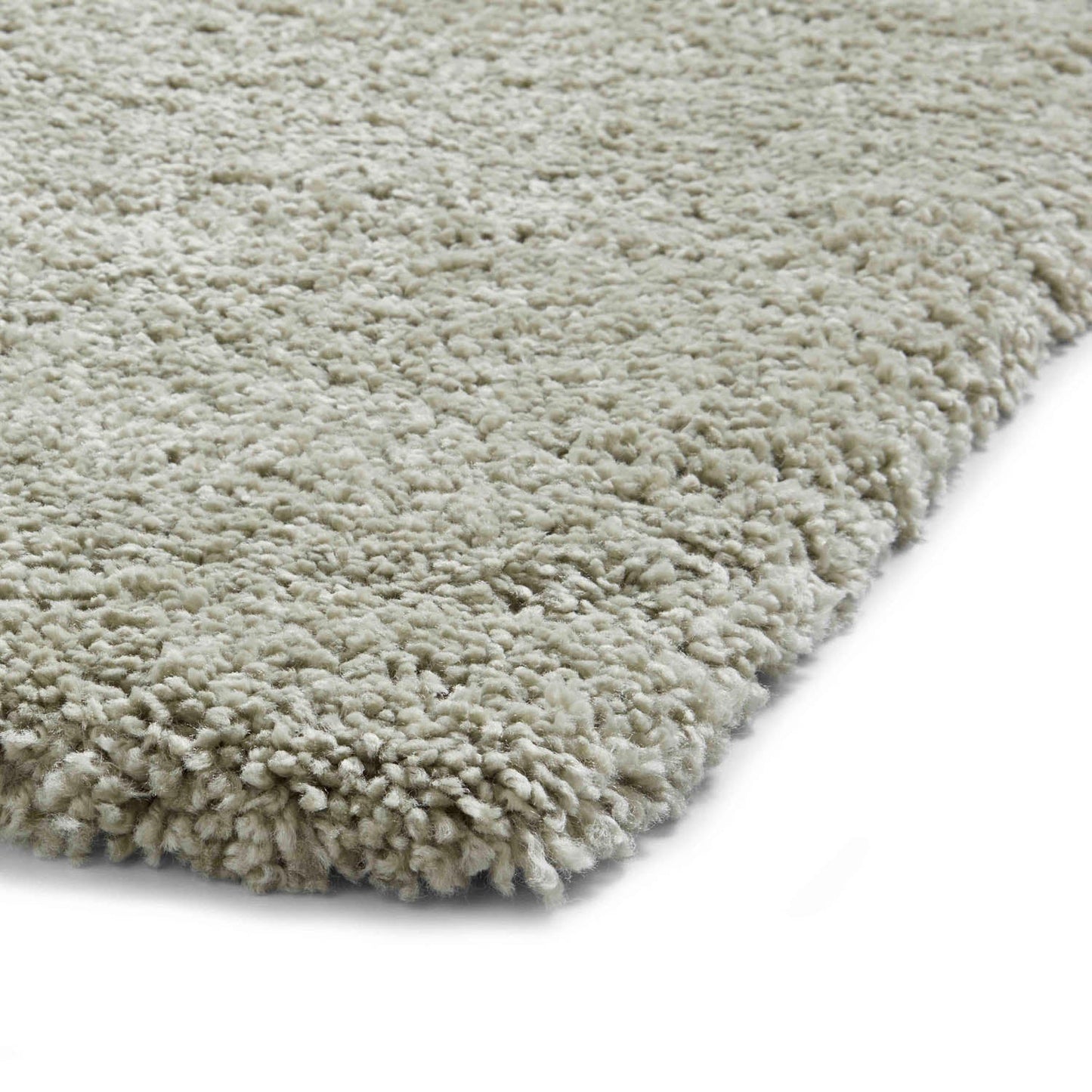 Sierra 9000 Pastel Green Shaggy Rug