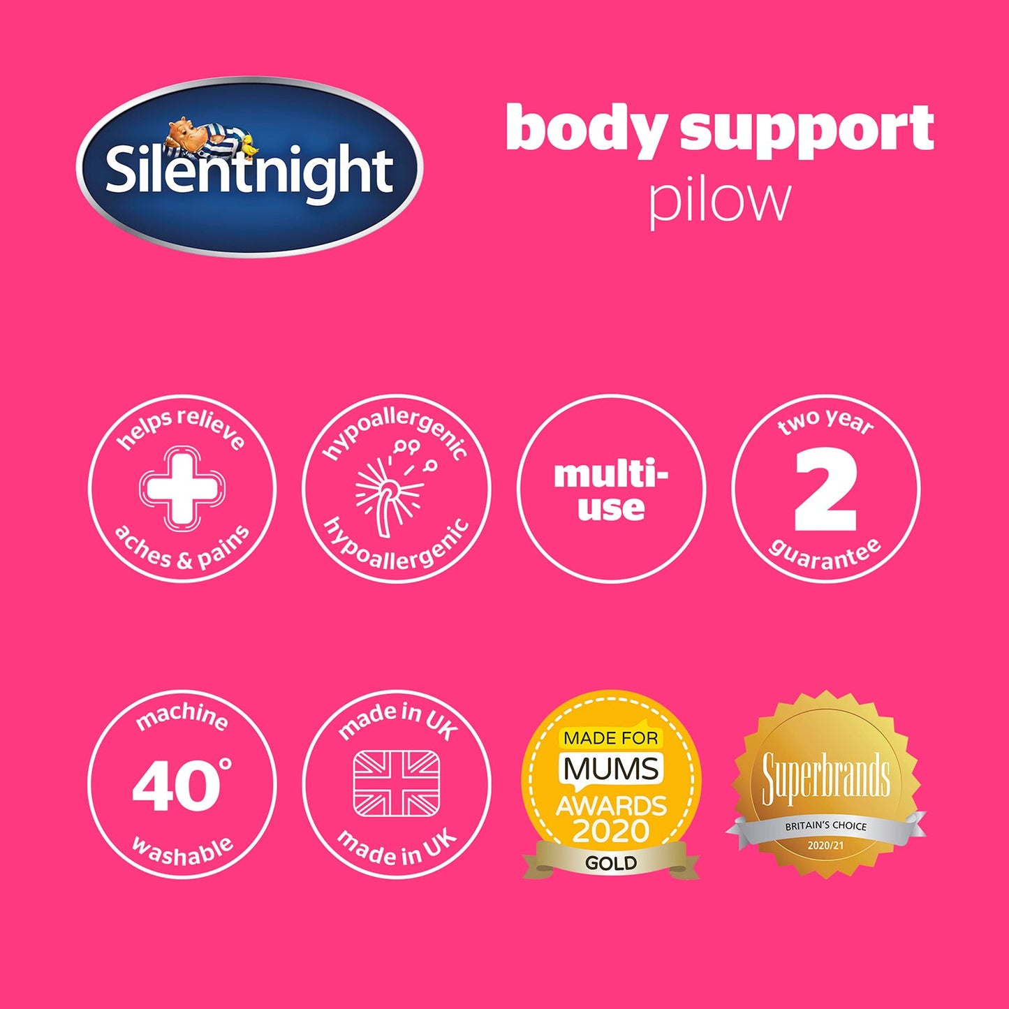 Silentnight Body Support Pillow