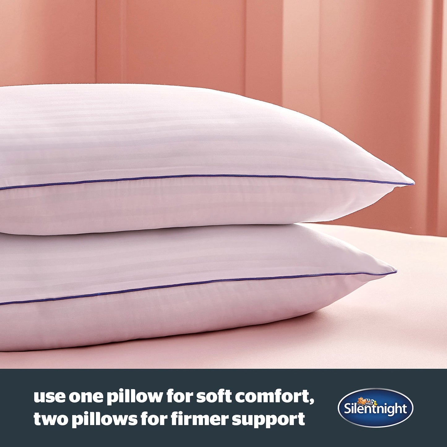 Silentnight Hotel Collection Pillow Pair - Soft/Medium Support