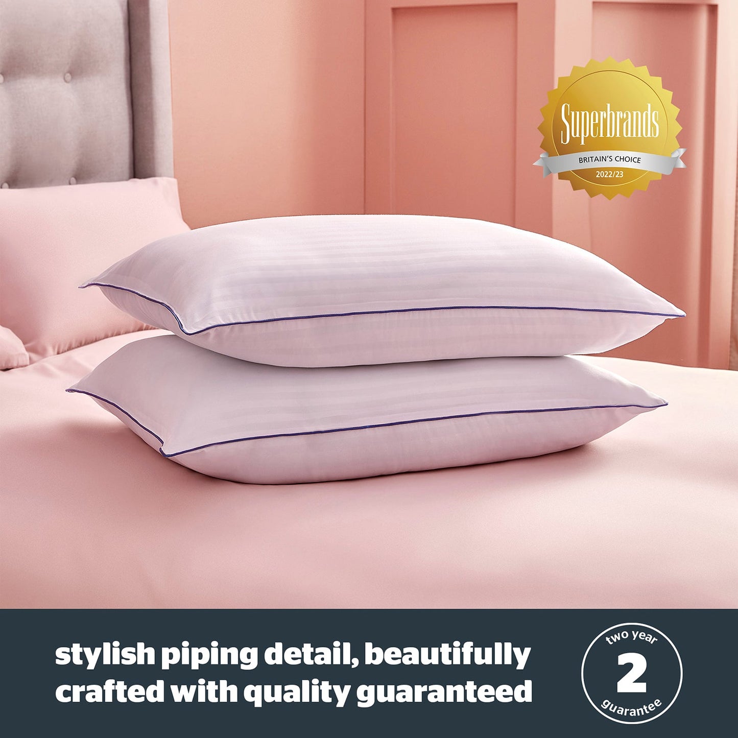 Silentnight Hotel Collection Pillow Pair - Soft/Medium Support