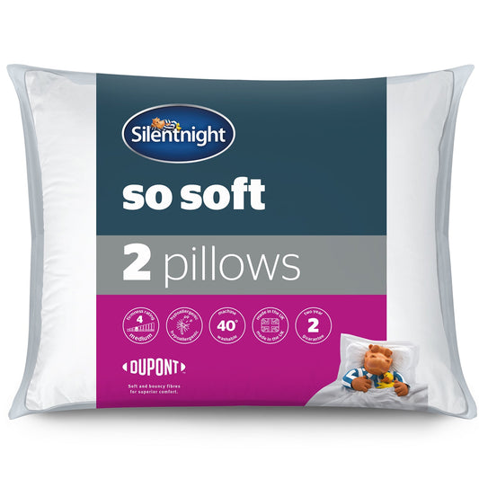 Silentnight So Soft Pillow Pair - Soft/Medium Support