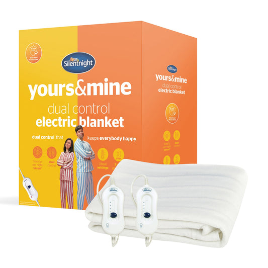 Silentnight Yours and Mine Dual Control Electric Blanket