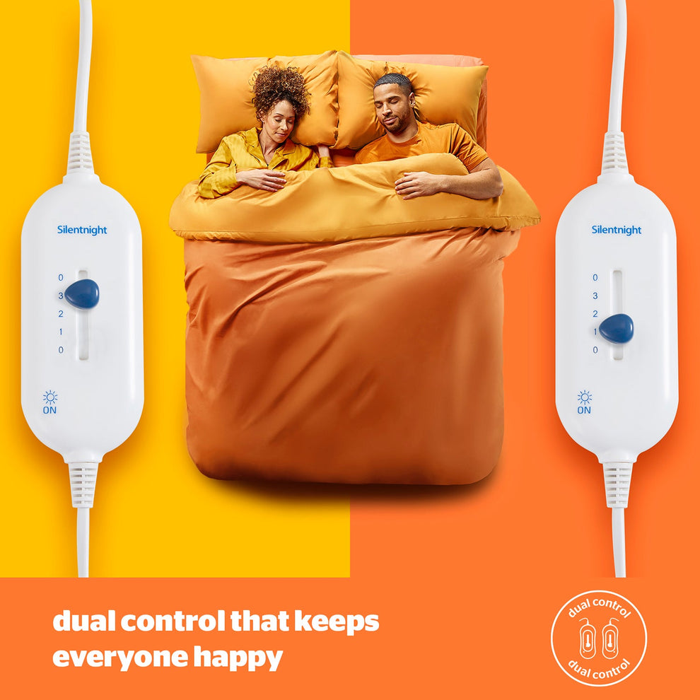 Silentnight Yours and Mine Dual Control Electric Blanket Julian