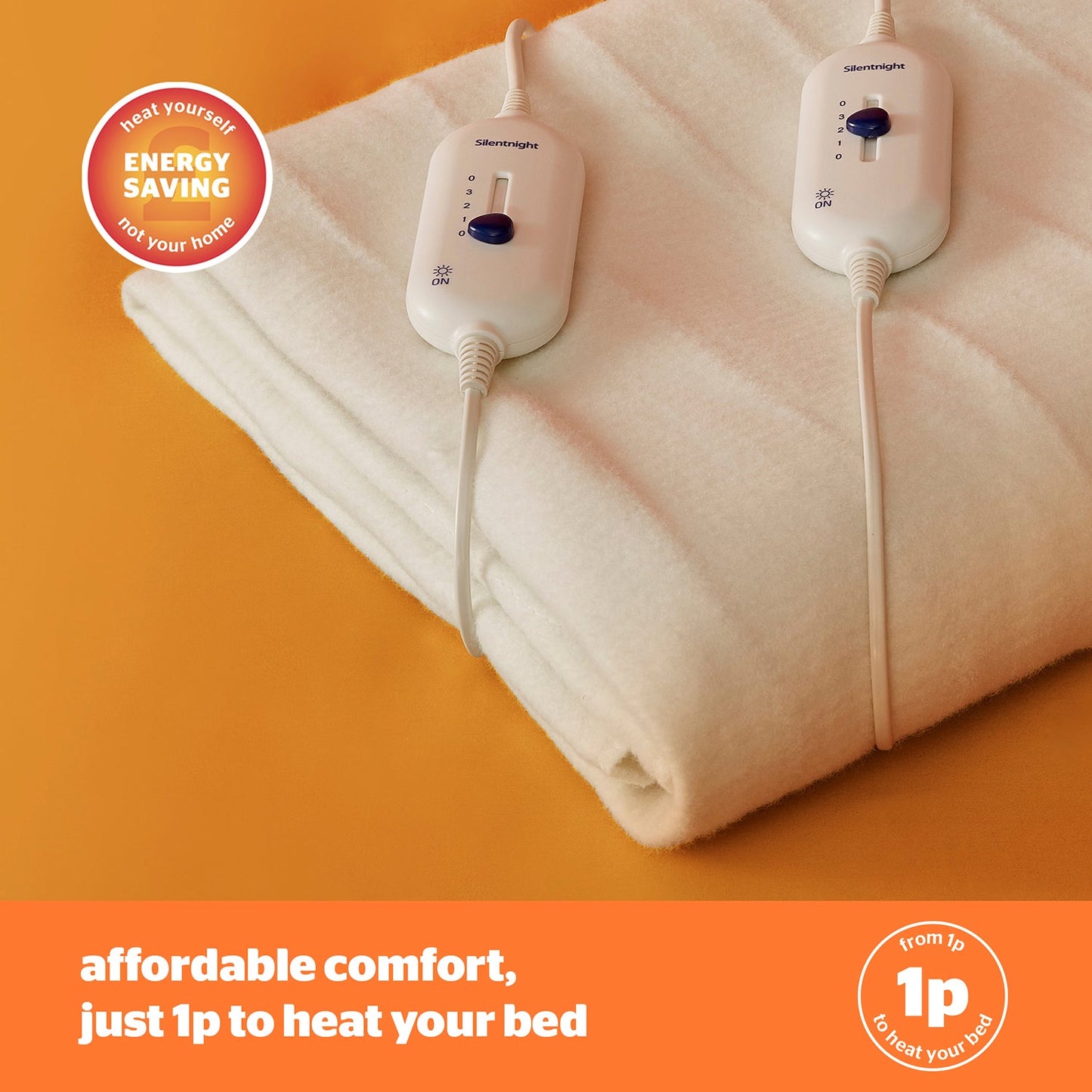 Silentnight Yours and Mine Dual Control Electric Blanket