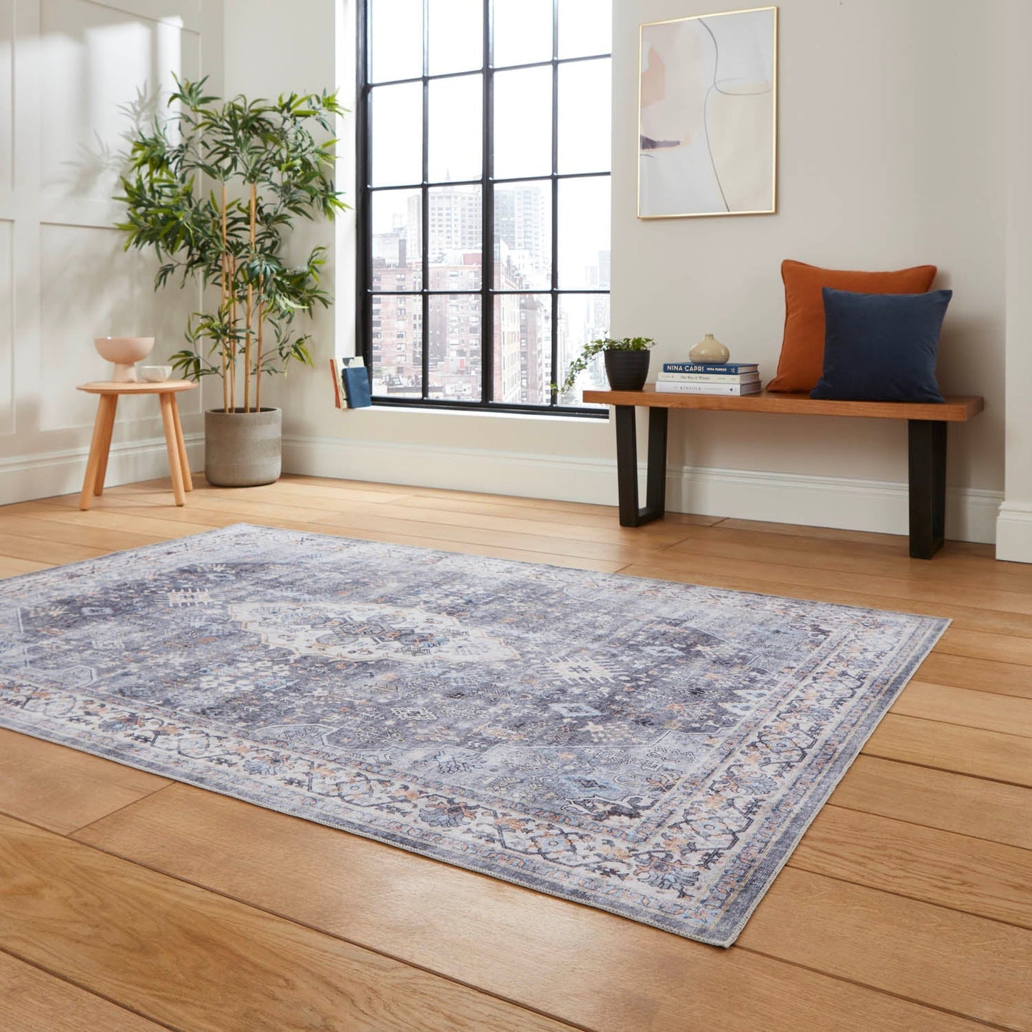 Tabriz H1156 Blue Rug