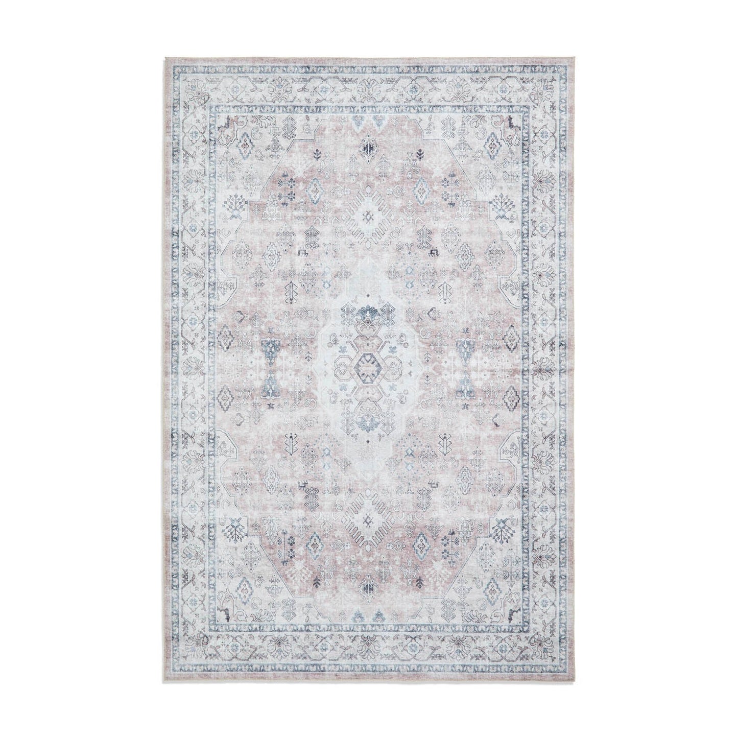 Tabriz H1156 Rose Pink Rug