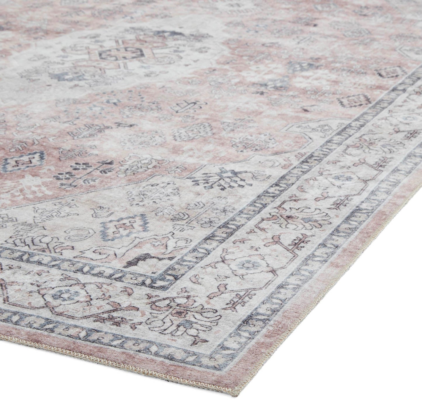 Tabriz H1156 Rose Pink Rug