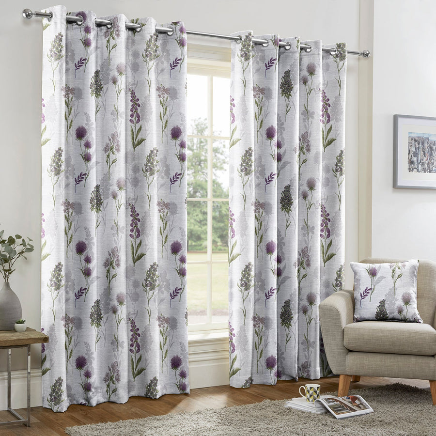 Toulon Mauve Made to Measure Curtains