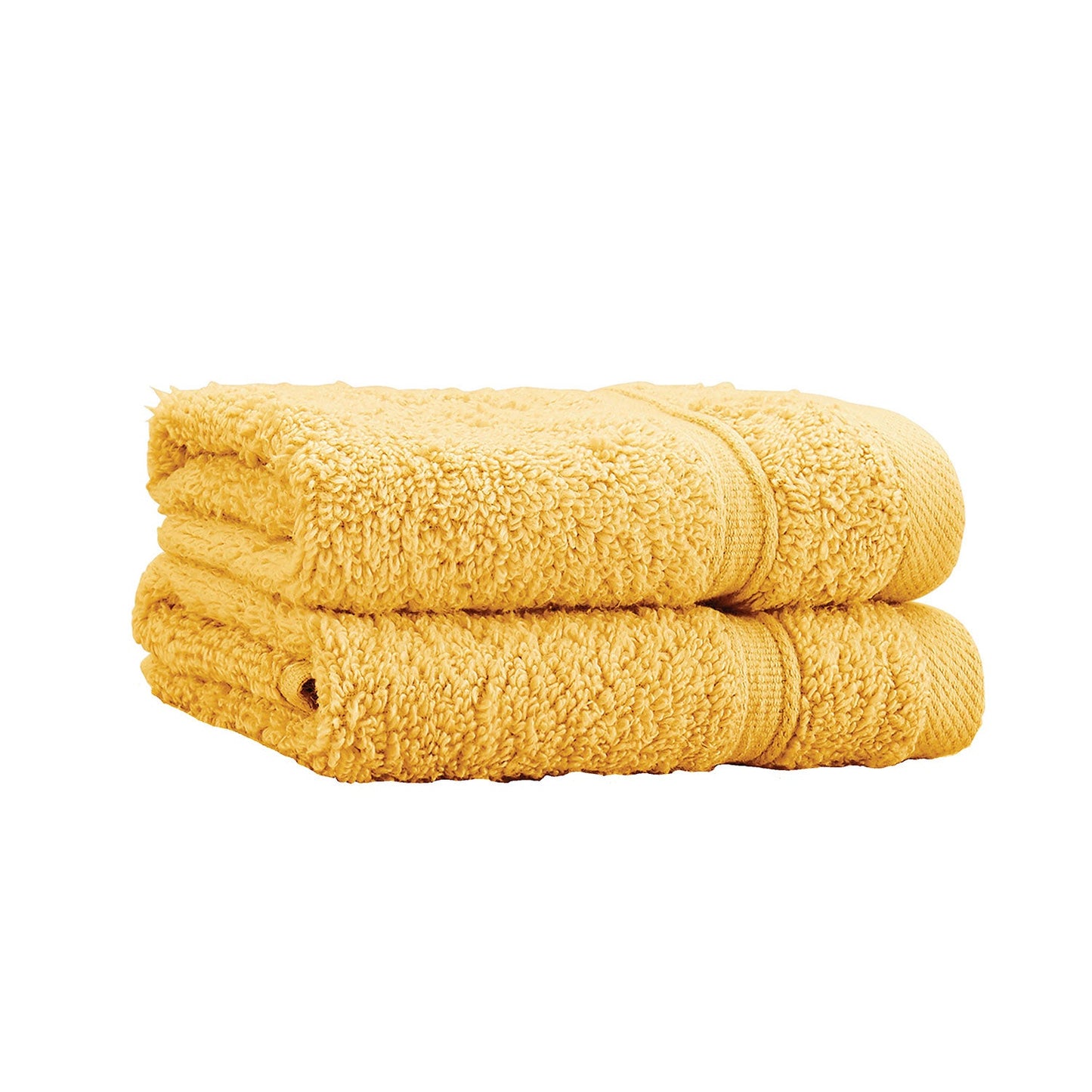 Catherine Lansfield Zero Twist Ochre 450Gsm 100% Cotton Towels