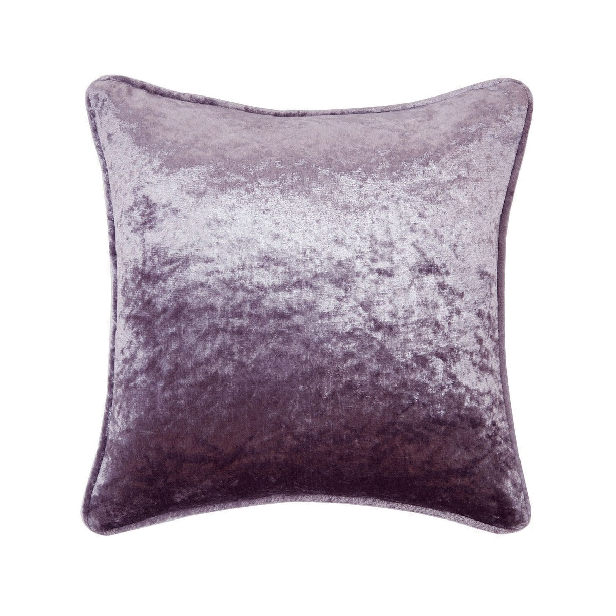 Allure Mauve Crushed Velvet Square Cushion (45cm x 45cm)