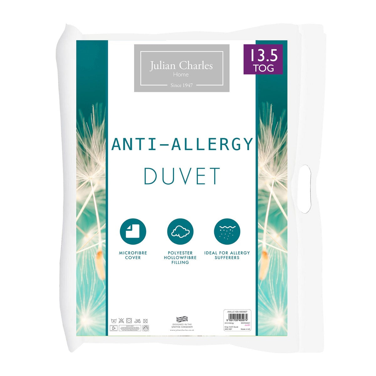 Anti-Allergy 13.5 Tog Duvet