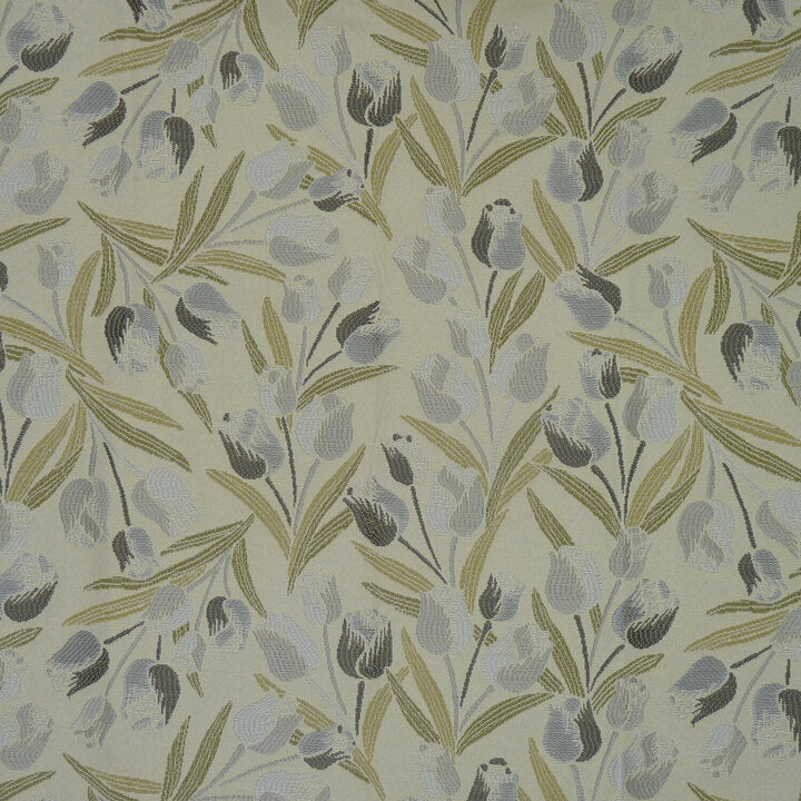 Brisbane Sage Floral Made to Measure Curtains