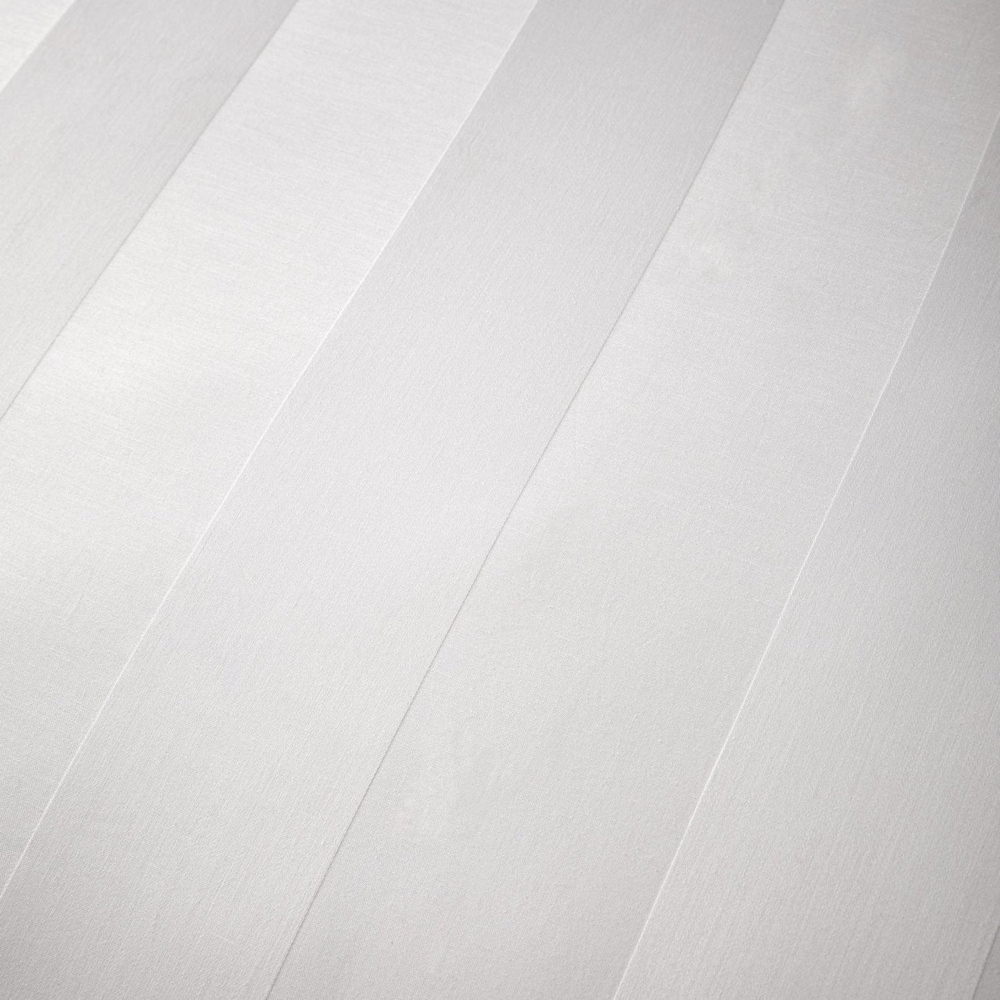 Capri White 200 Thread Count 100% Cotton Satin Stripe Duvet Set