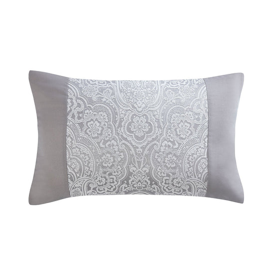 Windsor Silver Boudoir Cushion (30cm x 50cm)