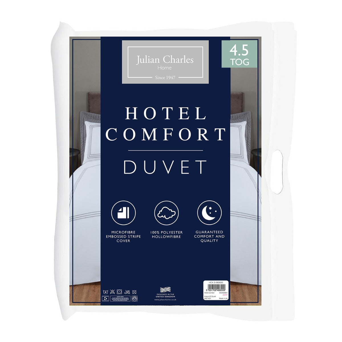 Hotel Collection Comfort 4.5 Tog Cool Summer Duvet
