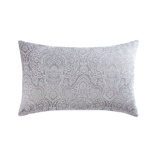 Windsor Silver Luxury Jacquard Housewife Pillowcases (Pair)