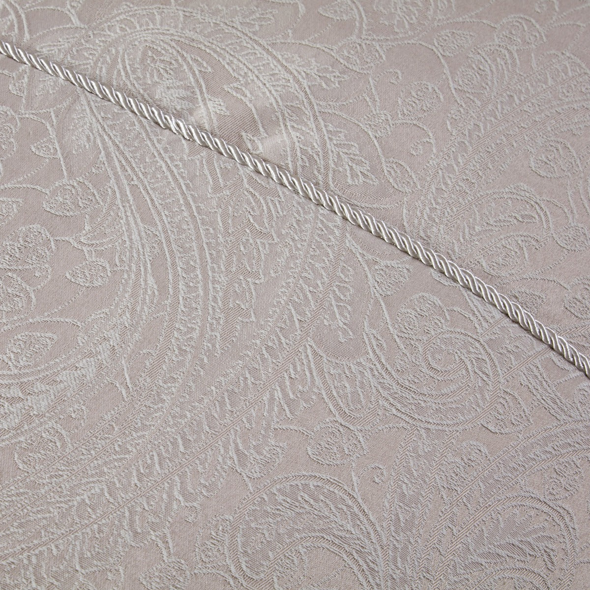 Paisley Natural Luxury Cotton Rich Jacquard Duvet Cover
