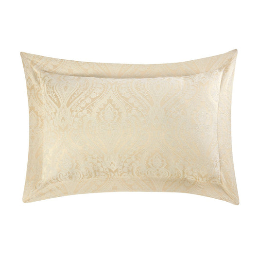 Regency Gold Luxury Cotton Rich Jacquard Oxford Pillowcases (Pair)