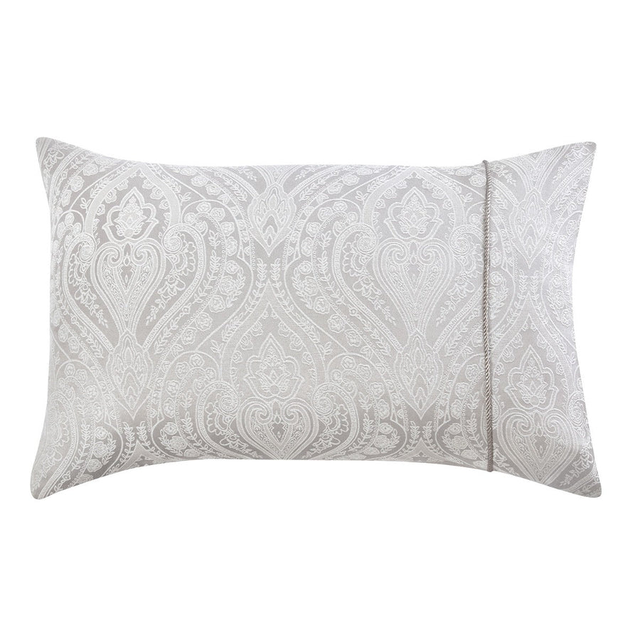 Regency Silver Luxury Cotton Rich Jacquard Housewife Pillowcases (Pair)