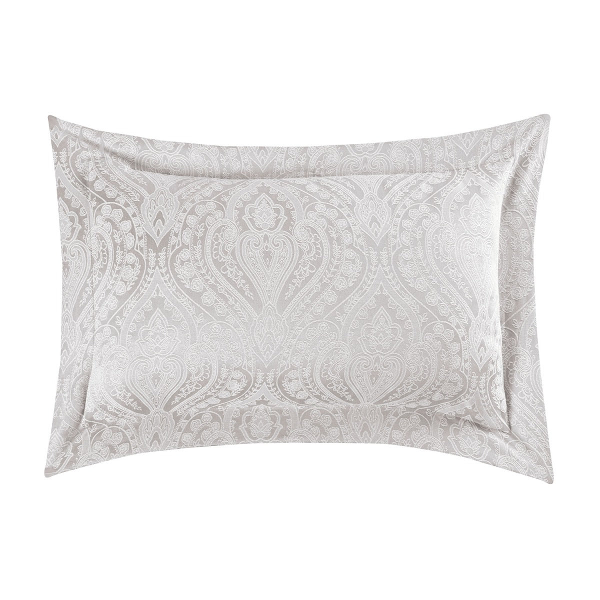 Regency Silver Luxury Cotton Rich Jacquard Oxford Pillowcases (Pair)