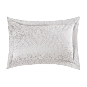Regency Silver Luxury Cotton Rich Jacquard Oxford Pillowcases (Pair)