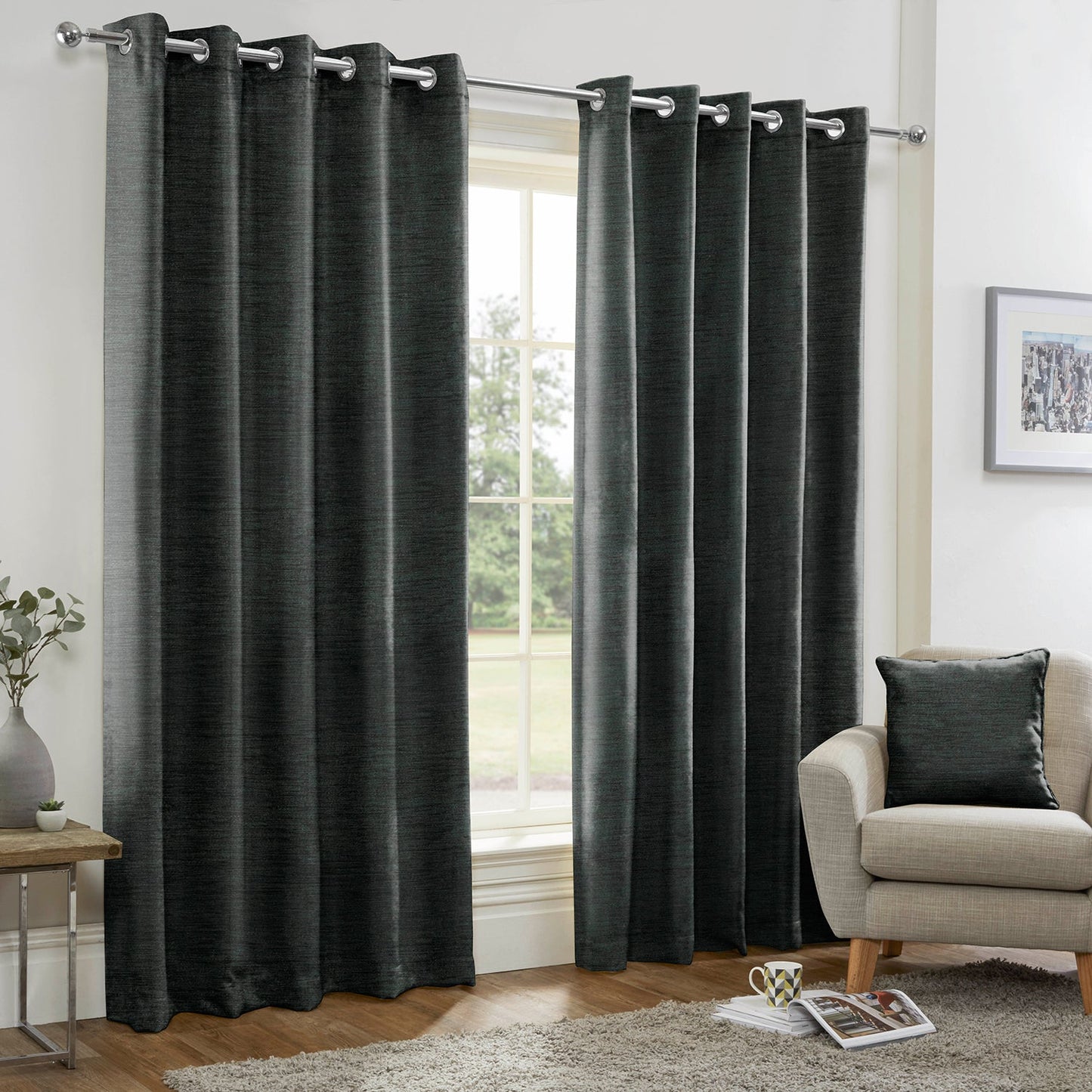 Kent Green Made to Measure Curtains