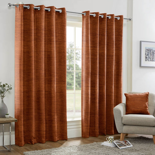 Kent Terracotta Made to Measure Curtains