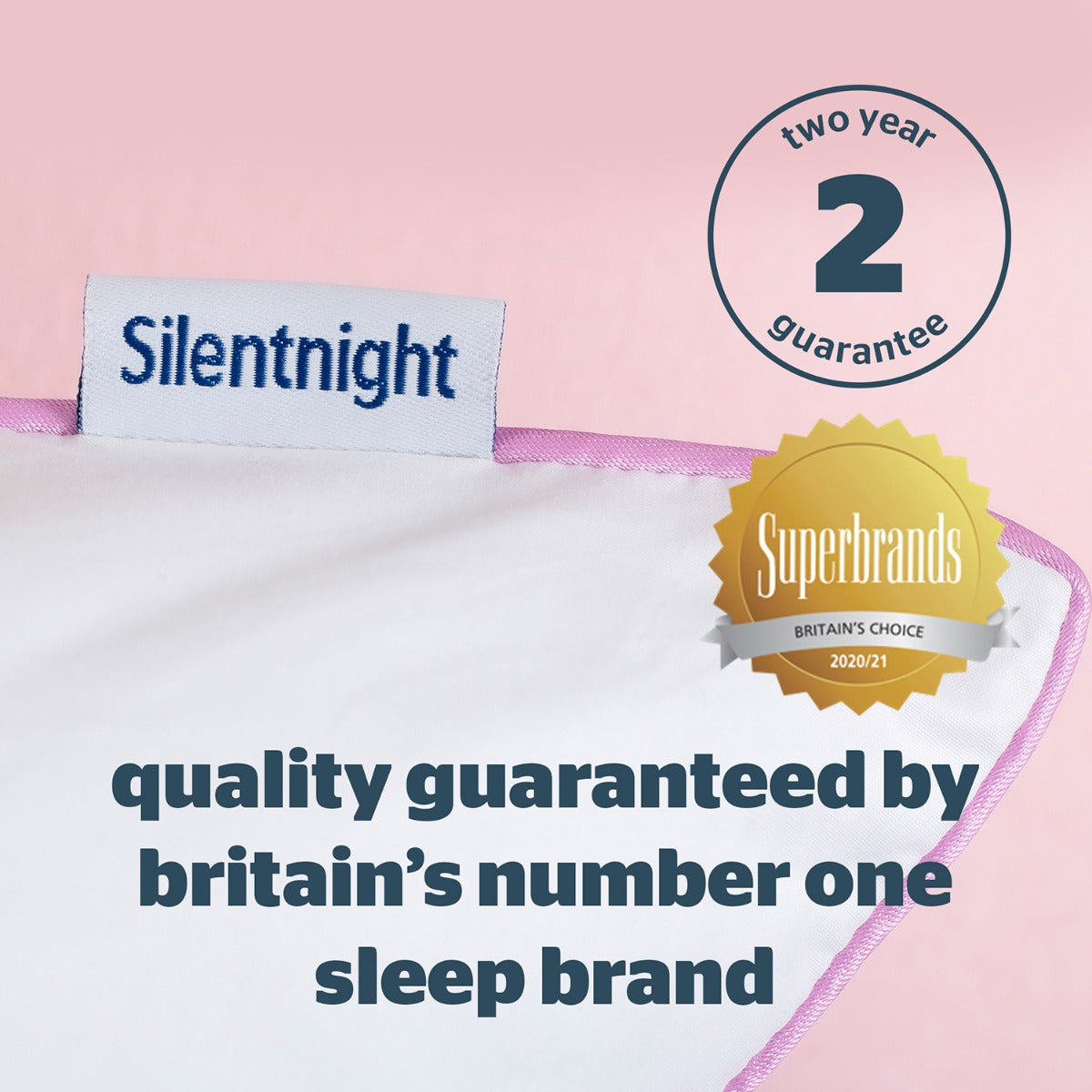 Silentnight Wellbeing Lavender Scented Pillow - Medium Support