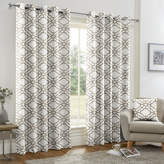 Rocco Graphite Made to Measure Curtains