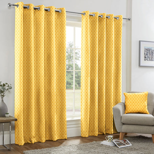 Sicily Gold Made to Measure Curtains