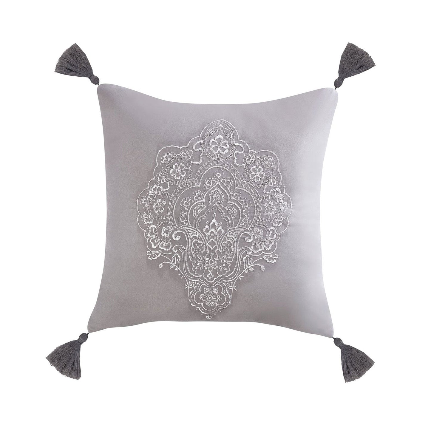 Windsor Silver Square Cushion (45cm x 45 cm)