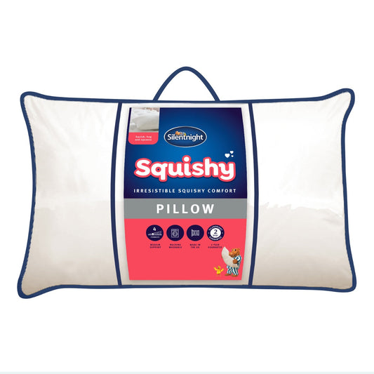 Silentnight Squishy Hypoallergenic Pillow - Soft Support