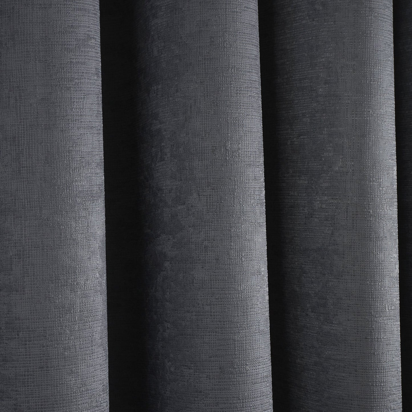 Strata Charcoal Grey Dim Out Eyelet Curtains