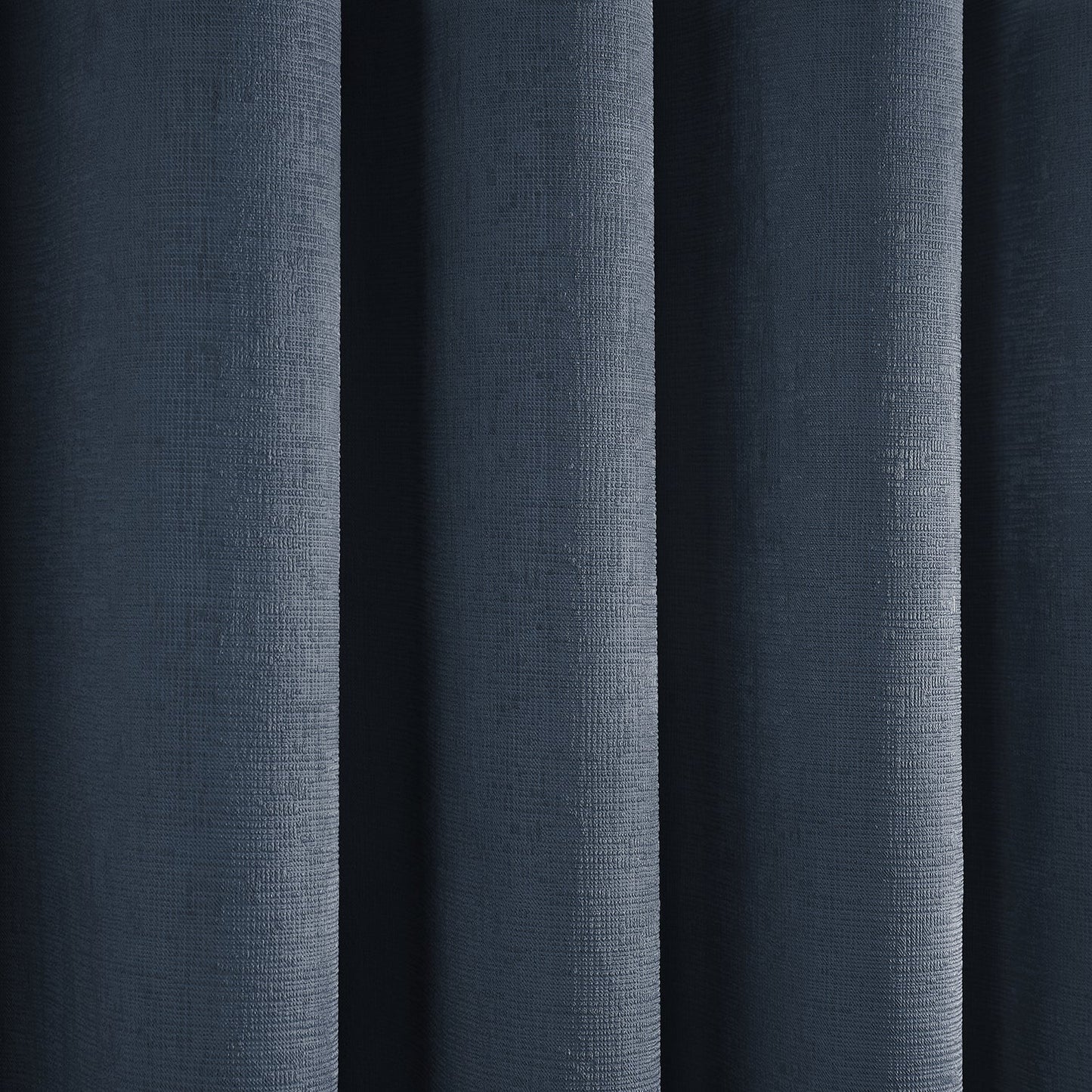 Strata Navy Dim Out Eyelet Curtains